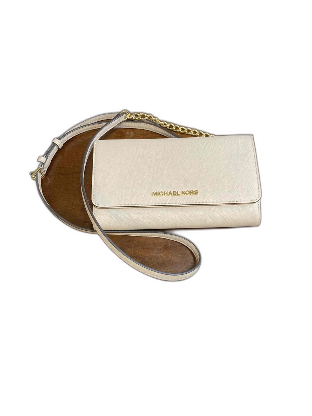 Michael Kors Jet Set Travel Clutch/Crossbody Bag NWOT - Picture 2 of 6